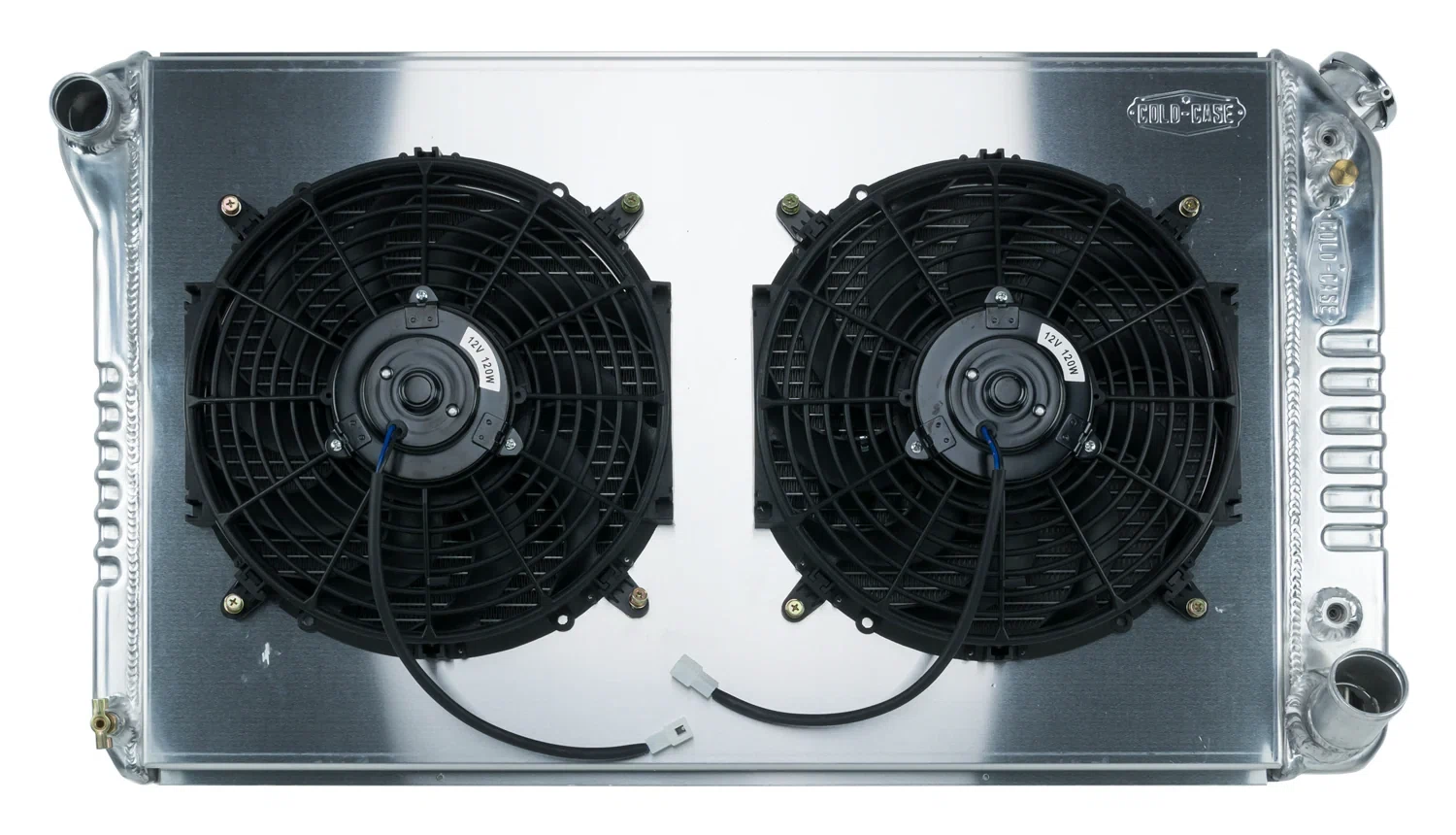 67-76 Chevy GMC Pickup Truck Aluminum Radiator And 12 Inch Fan Kit AT